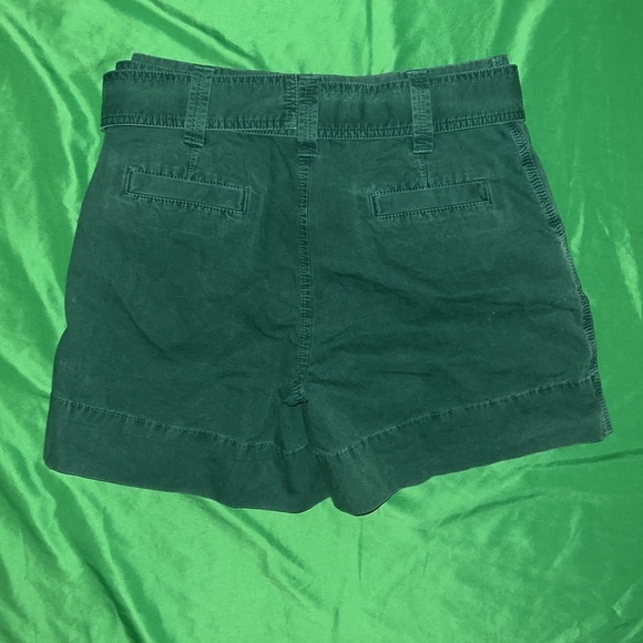 Proenza Schouler White Label Hunter Green Women's Shorts size 0 - Picture 2 of 7